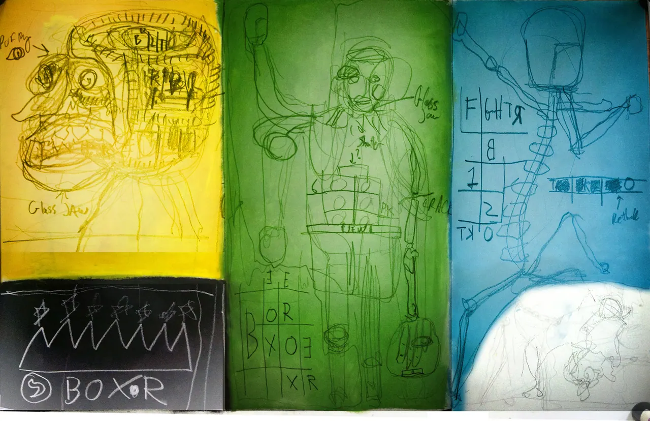 BOXR RTP 1 — aWIP work from The Boxing Series by Jason Asher